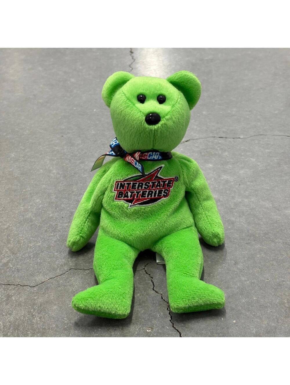 TY Beanie Babies Nascar J.J. Yeley #18 Bear